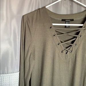 Brand new olive green dress size xl